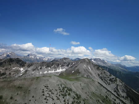 Looking towards Italy