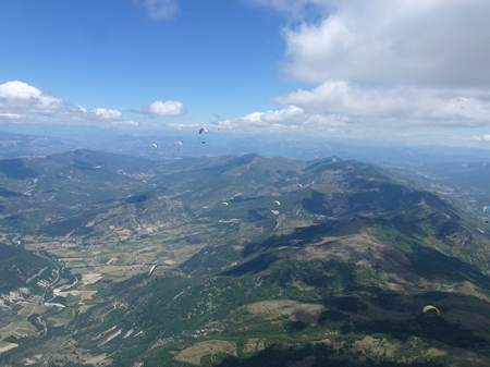 Looking towards Italy
